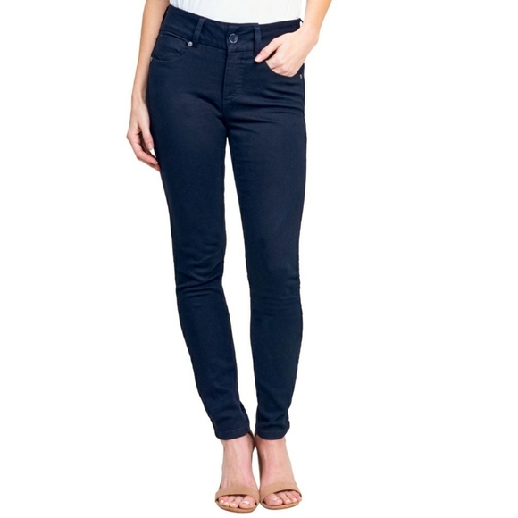 NWT Seven7 High Rise Skinny Black Tummyless - Picture 3 of 10